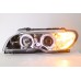 BMW E46 03-05 2D Chrome Projector Headlamp w Ring